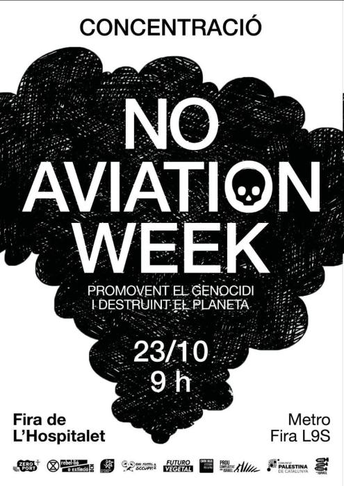 Manifestació Aviation Week