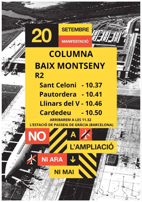 Cartell ZeroPort_columna Vallès Oriental