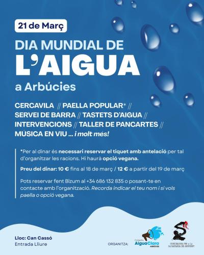 Dia Mundial de l'Aigua 2026
