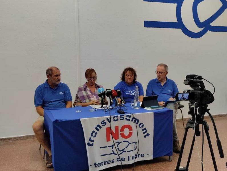 Roda de premsa Ta de l'Ebre