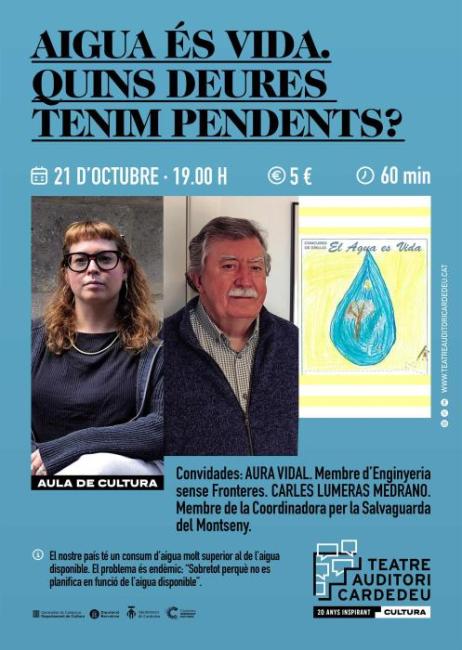 Aigua és Vida. Aula de Cultura a Cardedeu