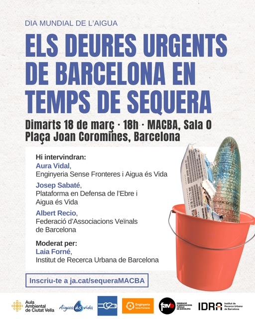 Dia Mundial de l'Aigua a Barcelona